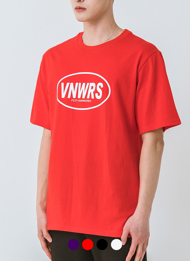 VNWRSサークルロゴ半袖Tシャツ | 詳細画像1