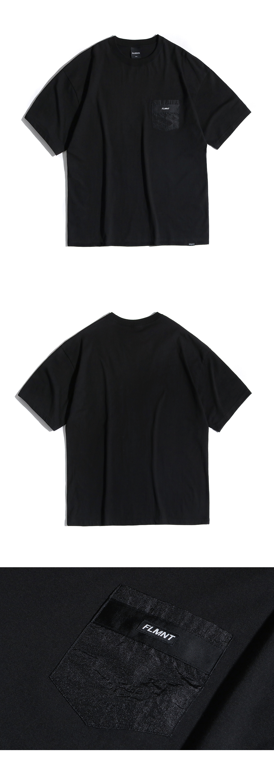 ロゴパッチポケットTシャツ(ブラック) | 詳細画像6