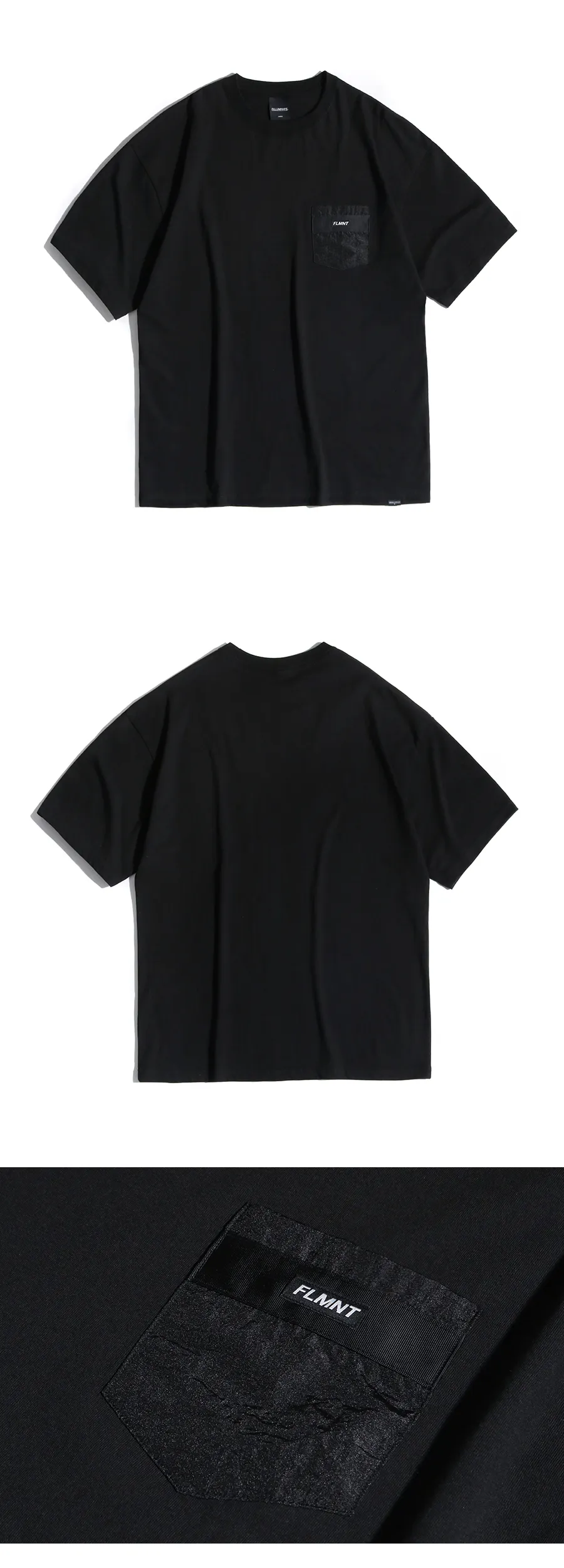 ロゴパッチポケットTシャツ(ブラック) | 詳細画像6