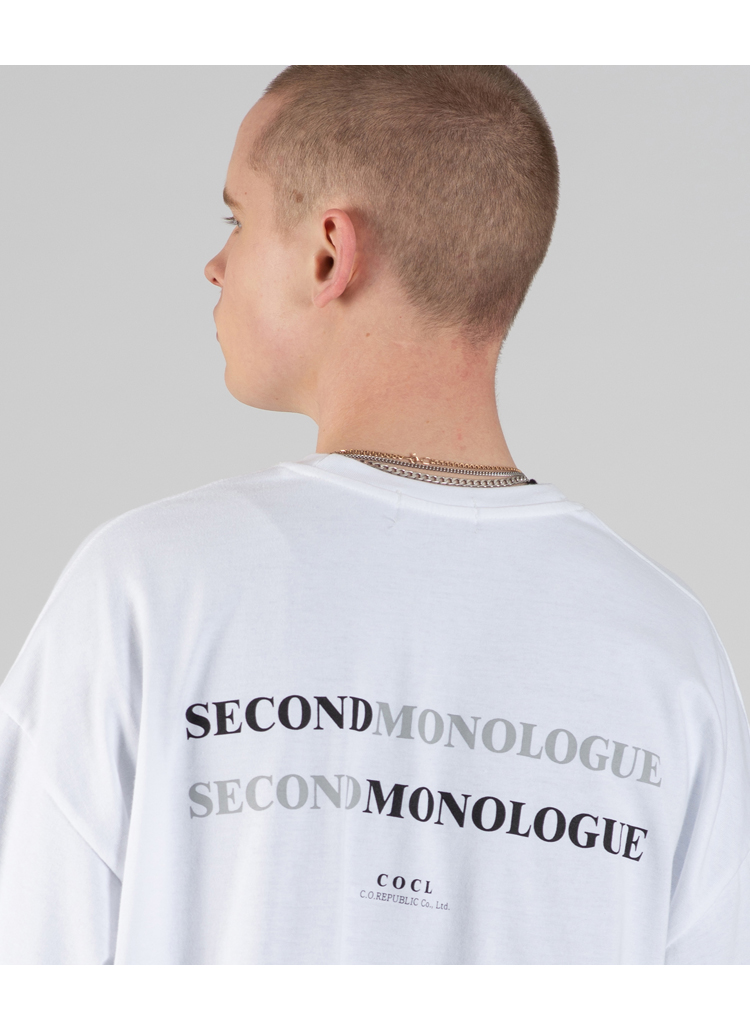 ダブルSECONDロゴTシャツ(ホワイト) | 詳細画像6