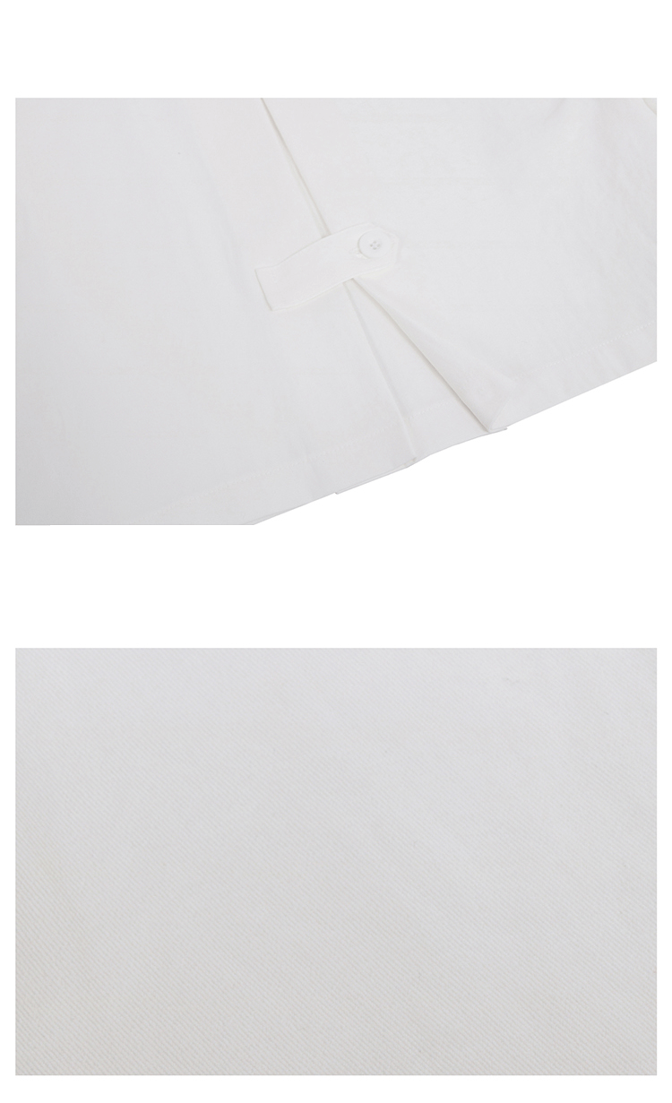 トレンチハーフスリーブシャツ(ホワイト) | 詳細画像10