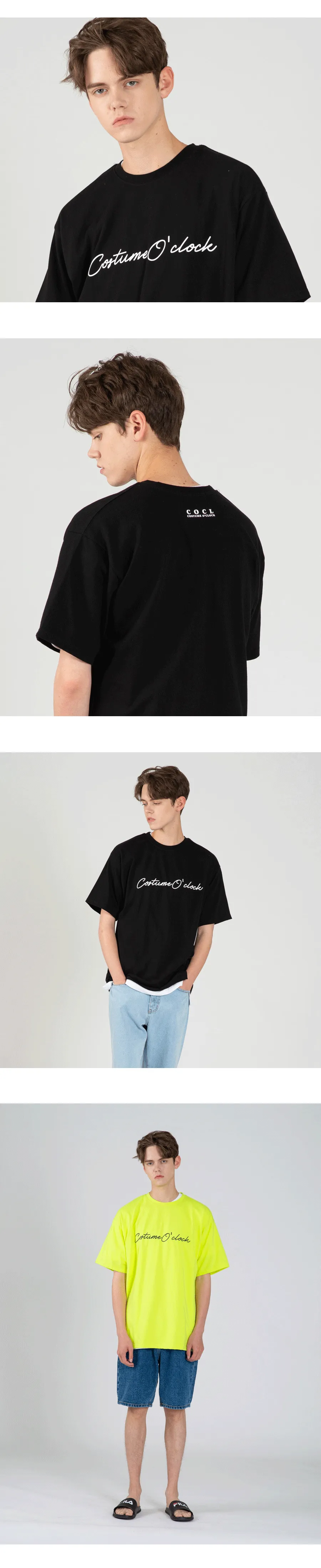 CURSIVE半袖Tシャツ(ダークグレー) | 詳細画像3