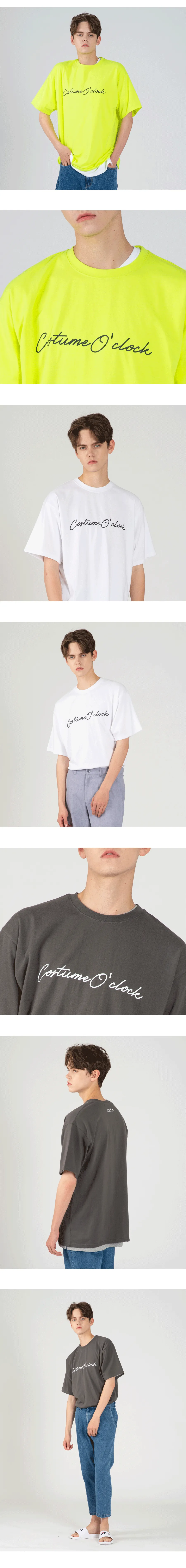 CURSIVE半袖Tシャツ(ダークグレー) | 詳細画像4