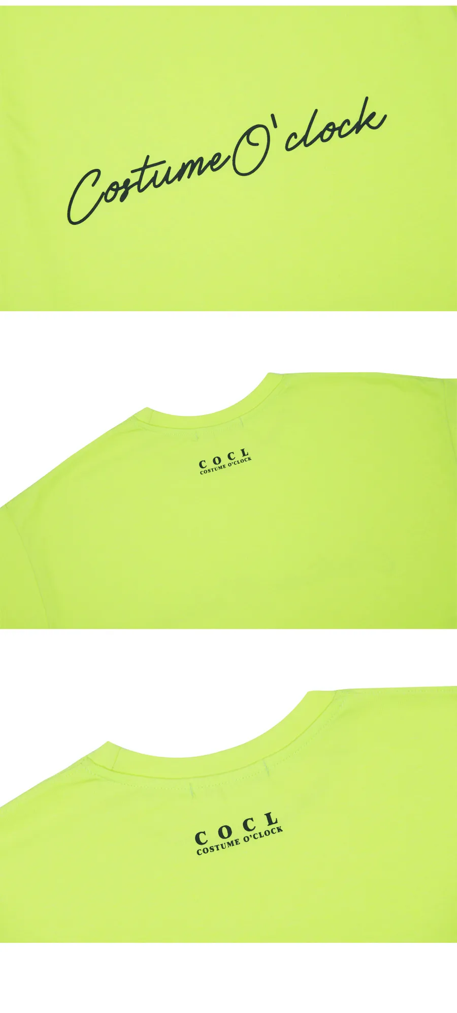 CURSIVE半袖Tシャツ(ネオン) | 詳細画像6