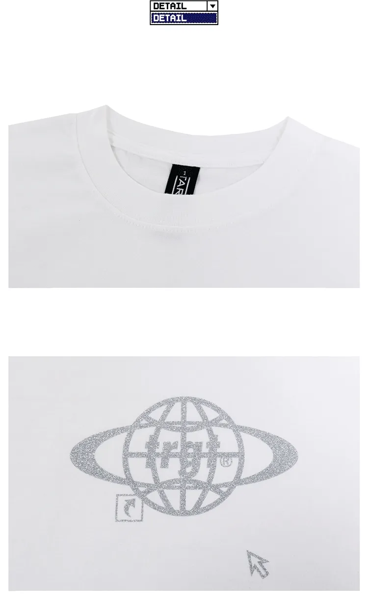 グリッターサーチロゴTシャツ(ホワイト) | 詳細画像9