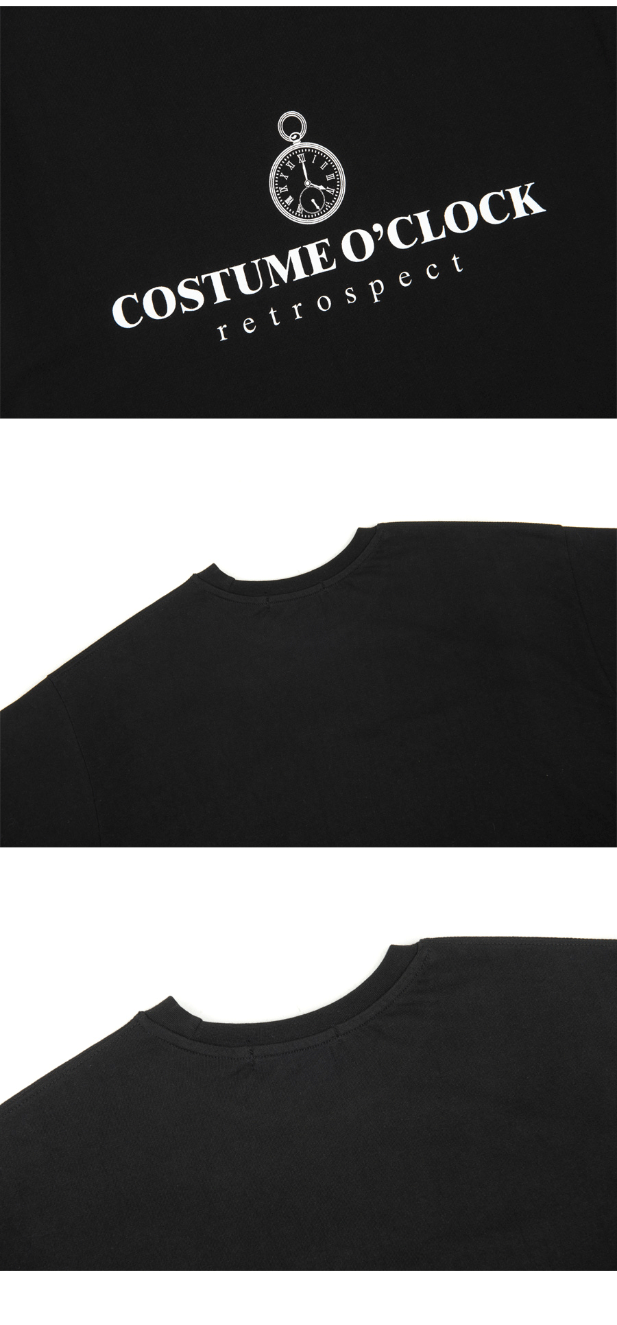 retrospect半袖Tシャツ(ブラック) | 詳細画像5