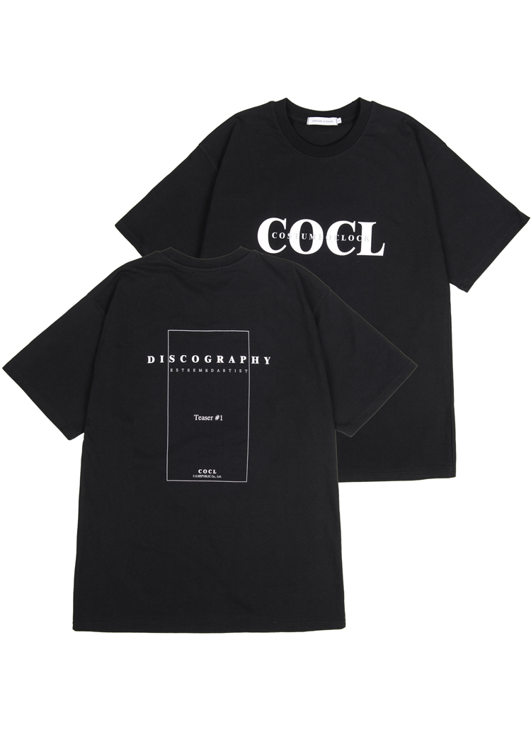 COCL DISCOGRAPHY半袖Tシャツ(ブラック) | 詳細画像5