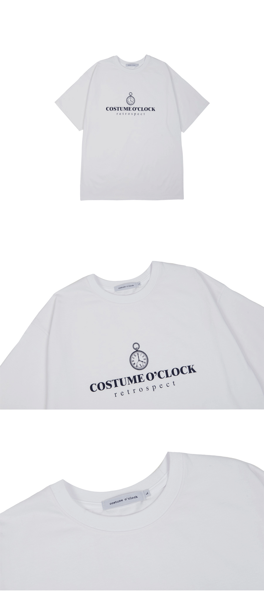 retrospect半袖Tシャツ(ホワイト) | 詳細画像4