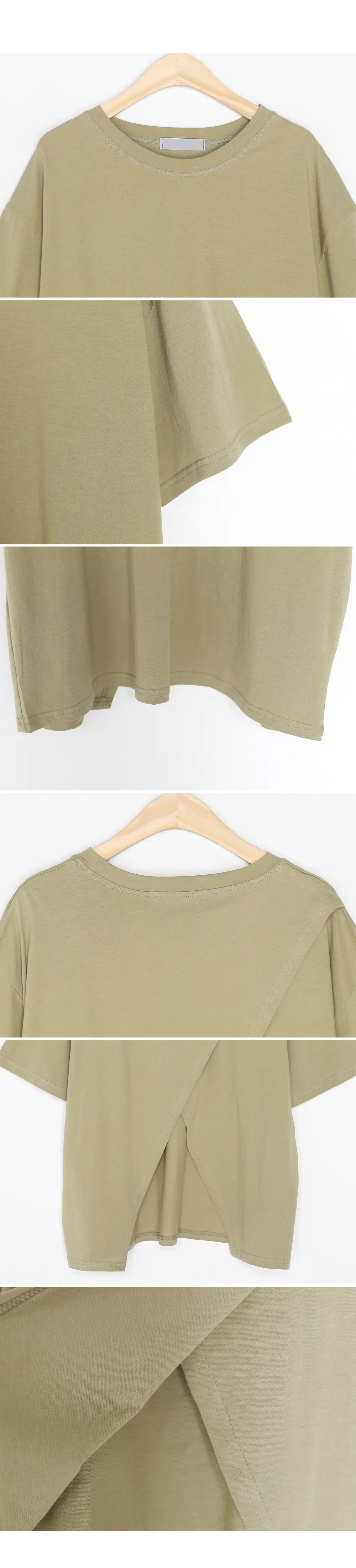 バックスリットルーズ半袖Tシャツ・全3色 | DHOLIC | 詳細画像6