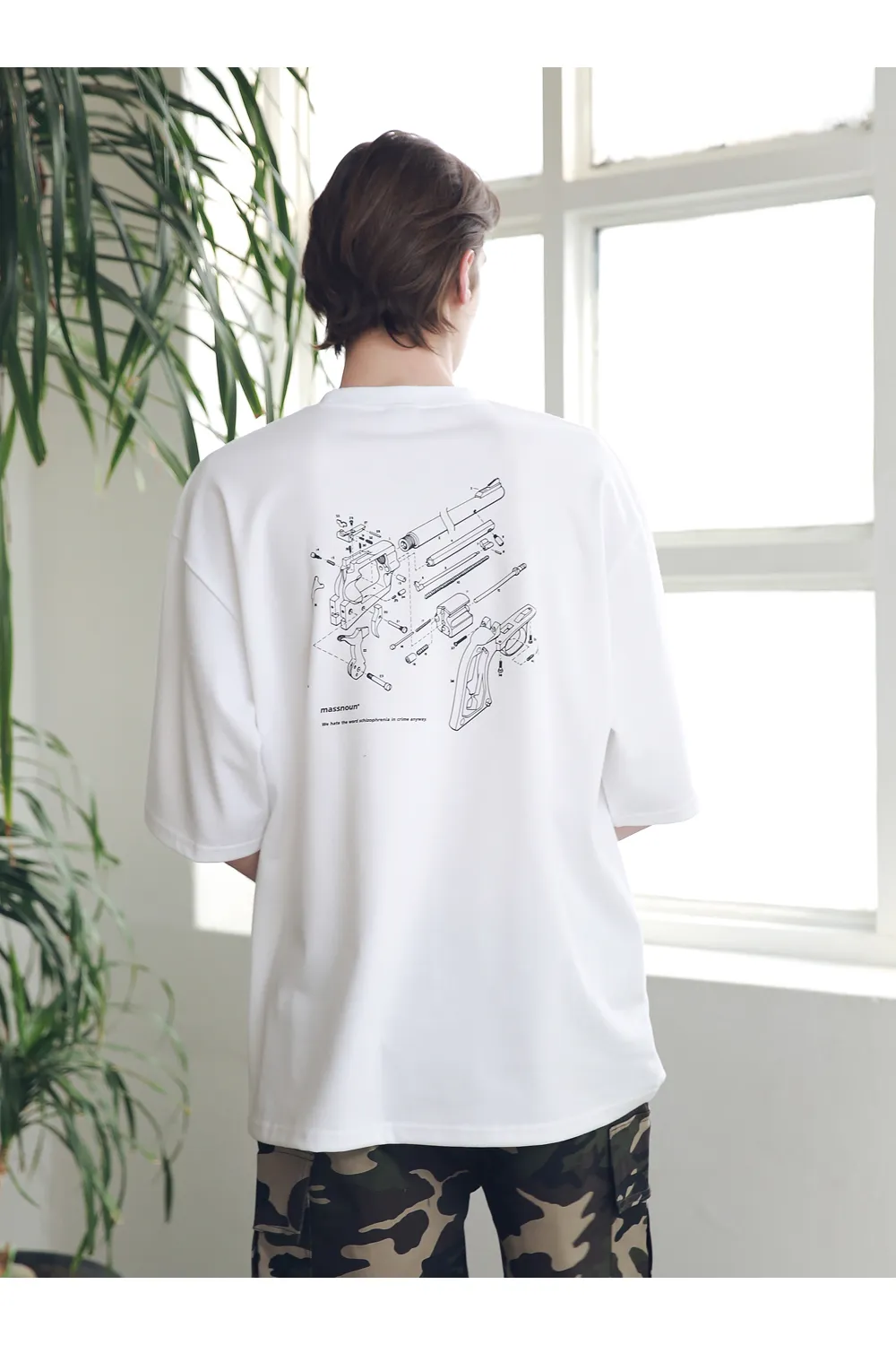 MSNUバックロゴTシャツ(ホワイト) | 詳細画像17