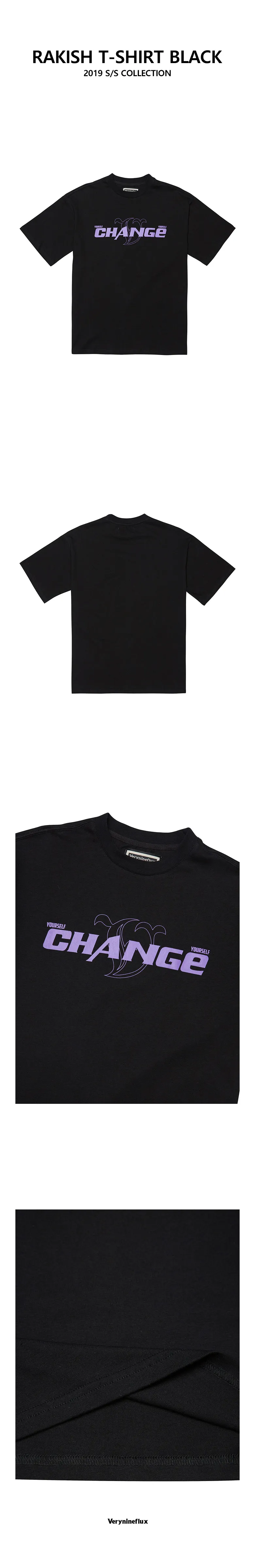 CHANGEワンポイントTシャツ(BLACK) | 詳細画像3