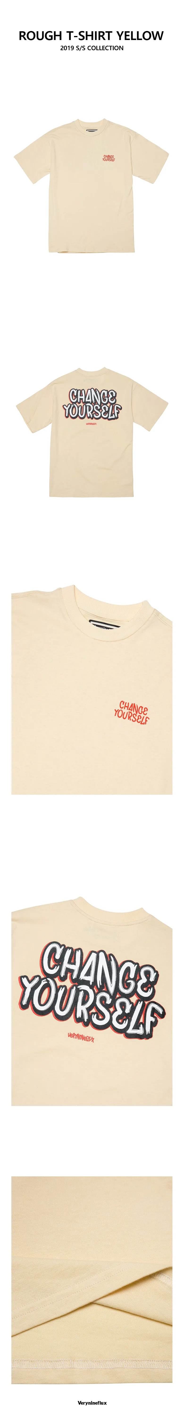 CHANGEYOURSELF半袖Tシャツ(YELLOW) | 詳細画像3