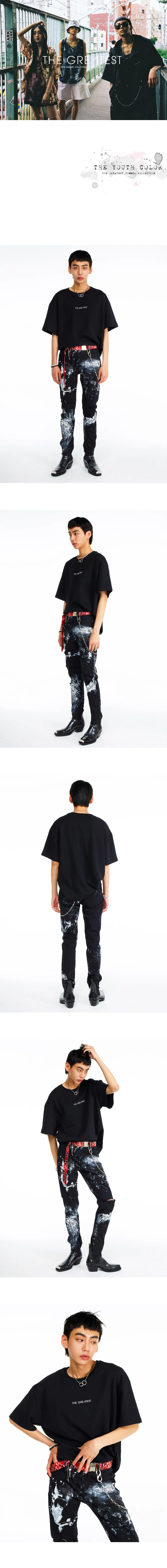 シンプルロゴTシャツ(ブラック) | 詳細画像2