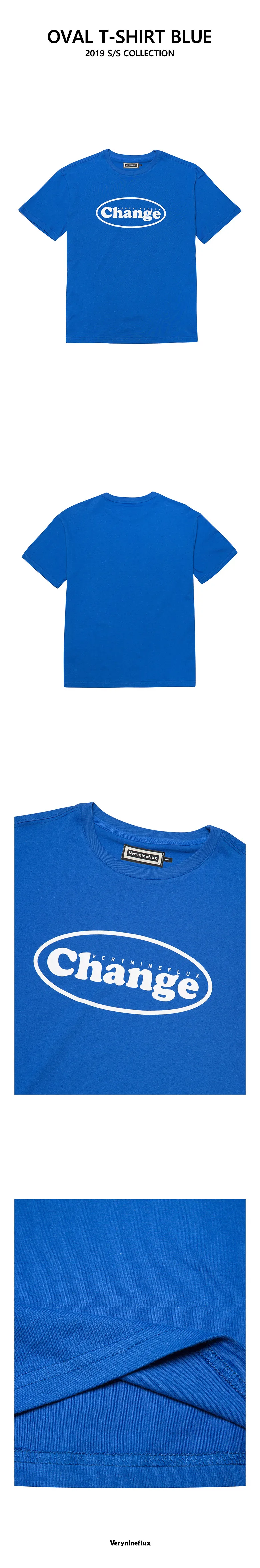 ChangeラウンドロゴTシャツ(BLUE) | 詳細画像3