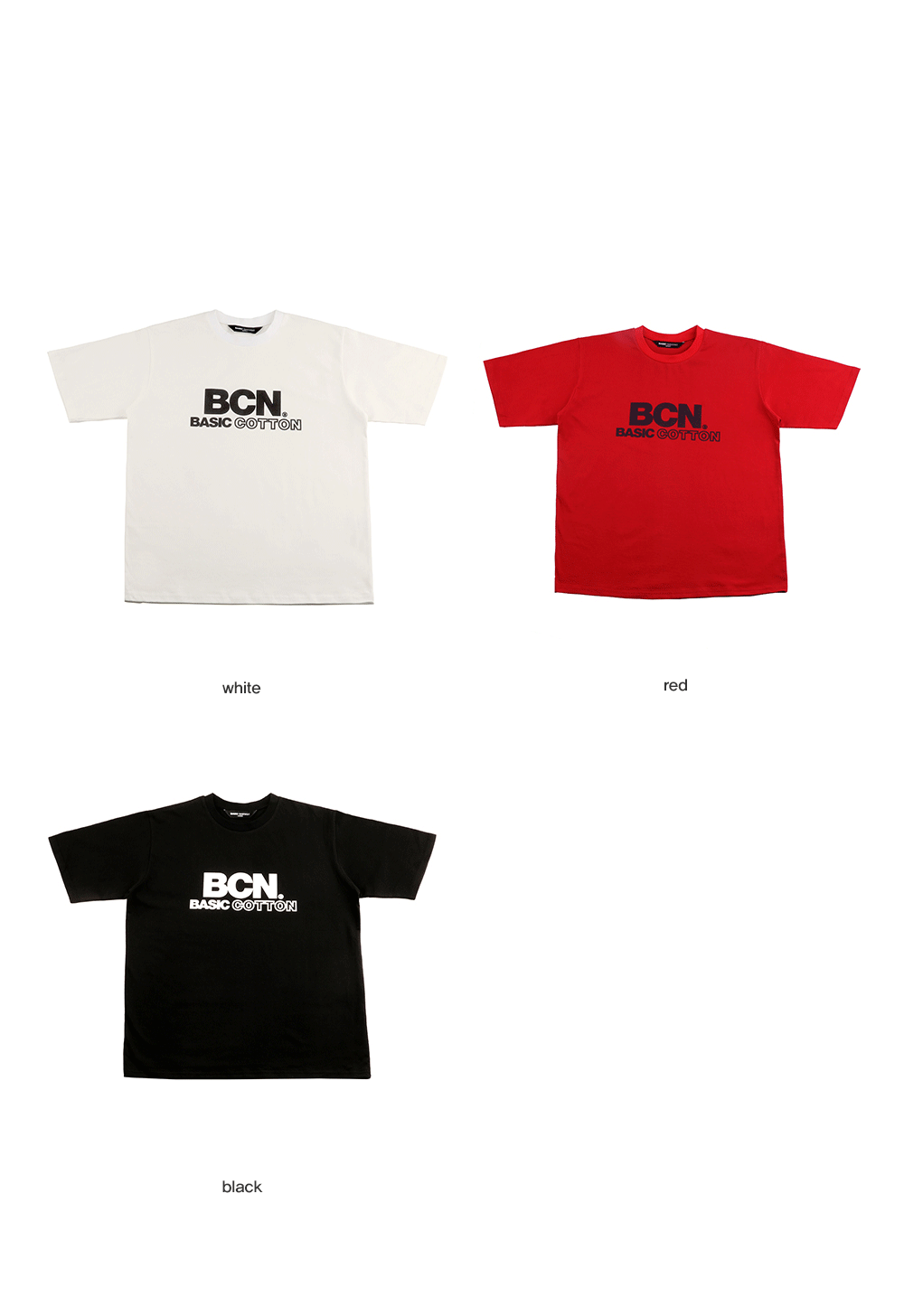 BCNビッグロゴTシャツ(レッド) | 詳細画像5