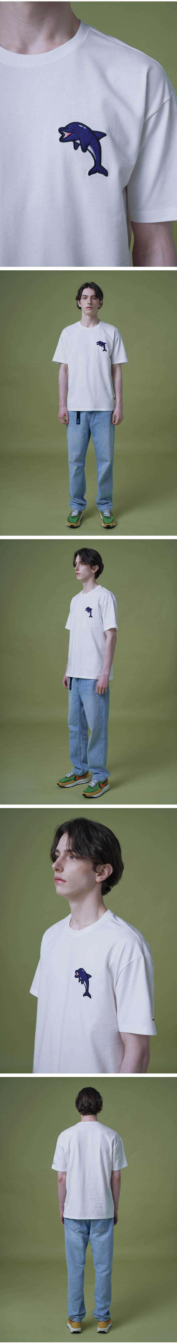 ビッグドルフィン半袖Tシャツ(ホワイト) | 詳細画像5