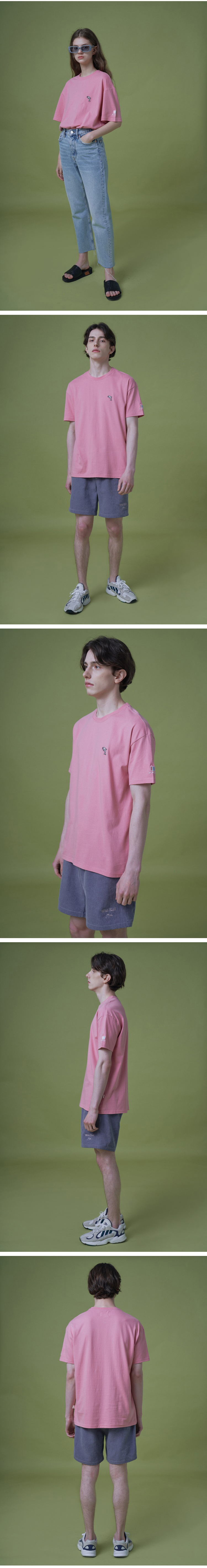 スモールドルフィン半袖Tシャツ(ピンク) | 詳細画像4