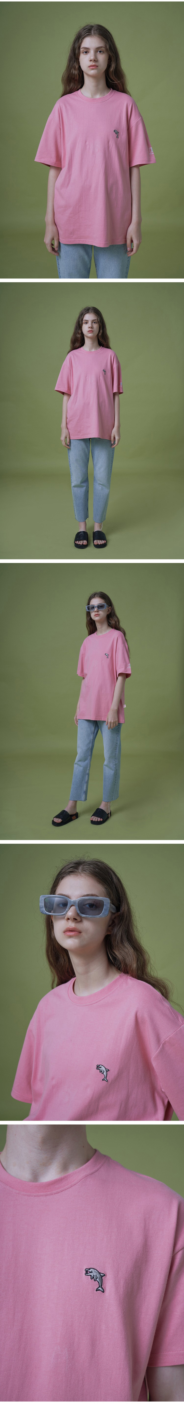 スモールドルフィン半袖Tシャツ(ピンク) | 詳細画像5
