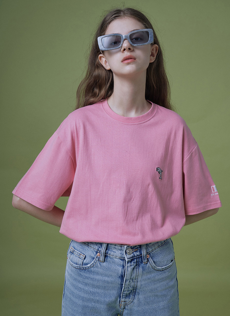 スモールドルフィン半袖Tシャツ(ピンク) | 詳細画像1