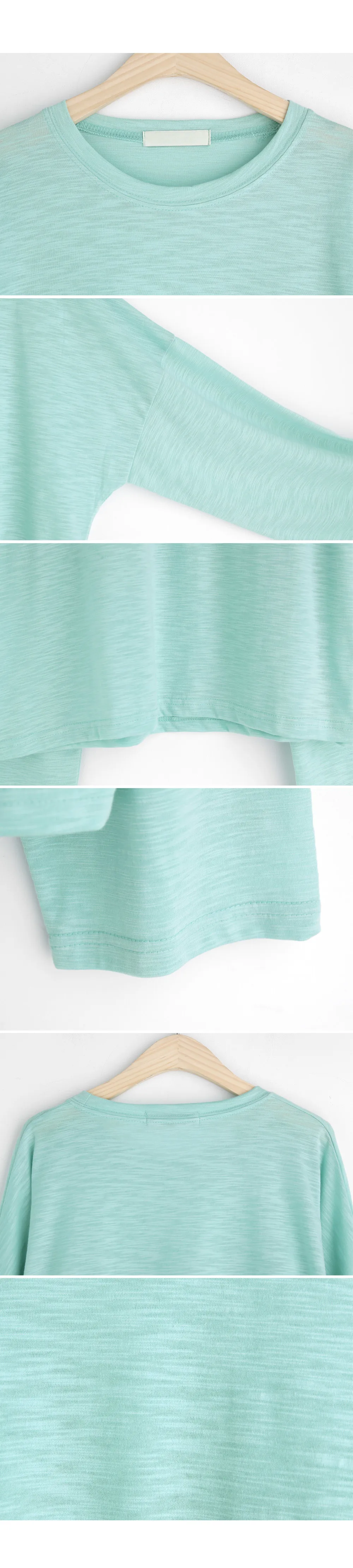 リネン混ロングスリーブTシャツ・全3色 | DHOLIC | 詳細画像6