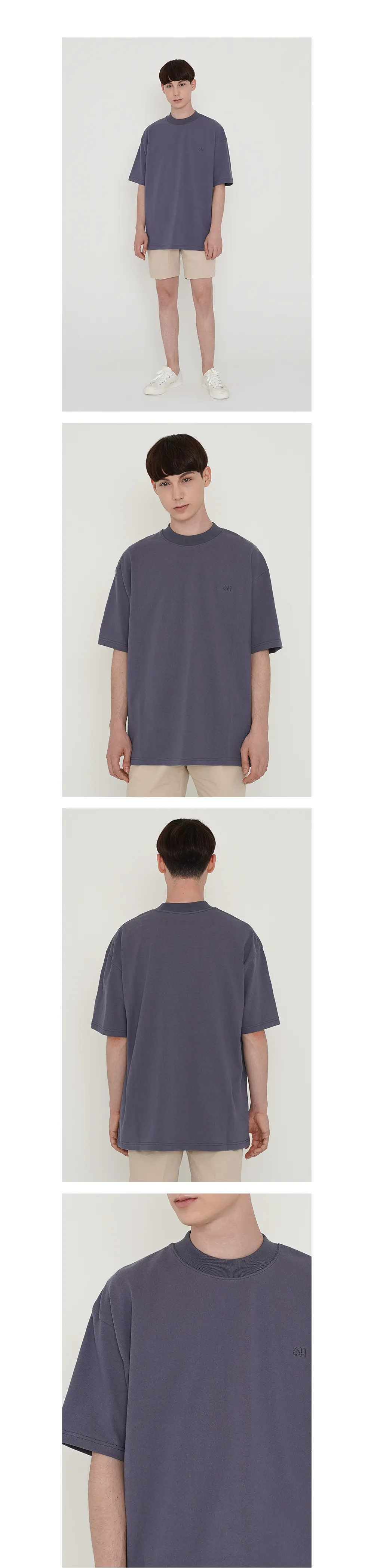 ♠H刺繍Tシャツ(ブラック) | 詳細画像6