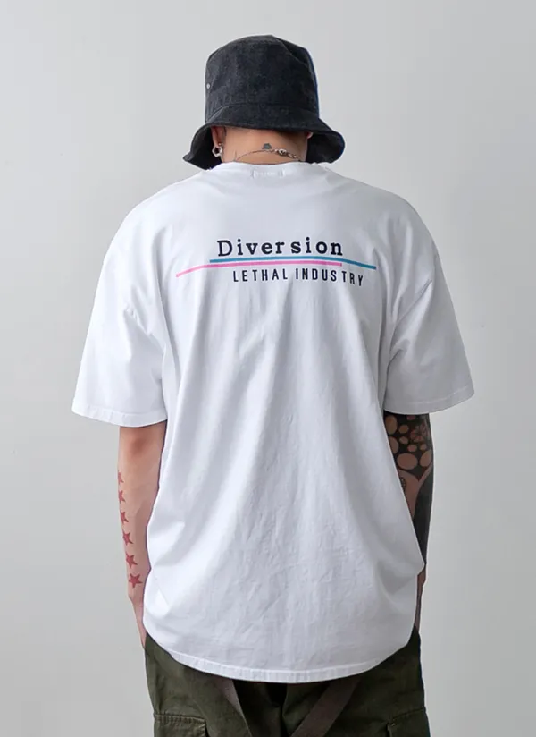 DiversionロゴオーバーフィットTシャツ | 詳細画像1