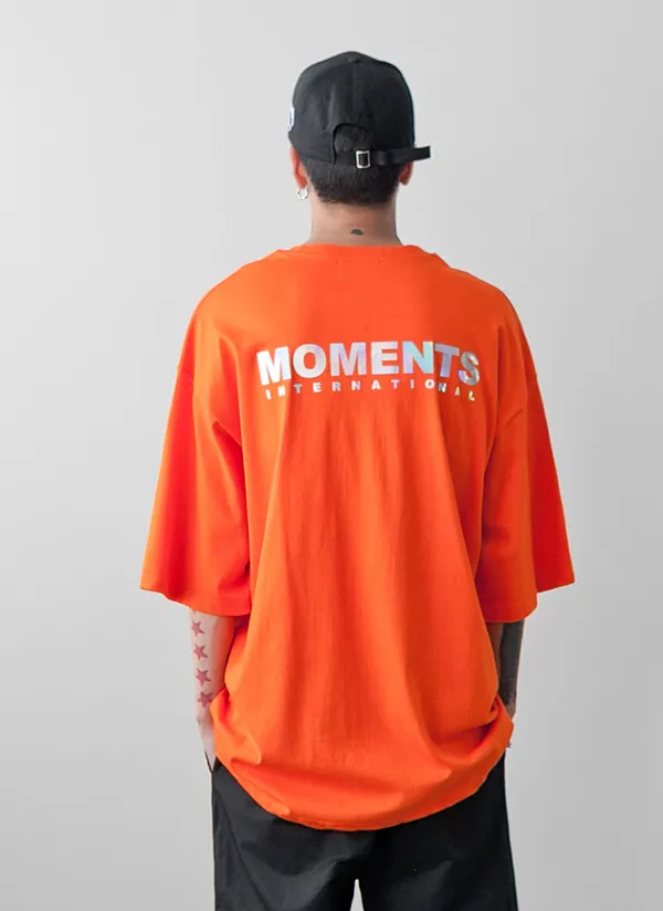 MOMENTSホログラムハーフTシャツ | 詳細画像1