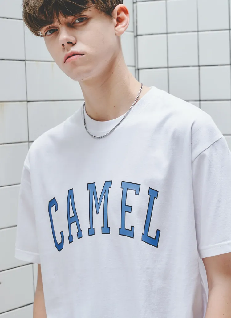 CAMEL半袖Tシャツ(ホワイト) | 詳細画像1