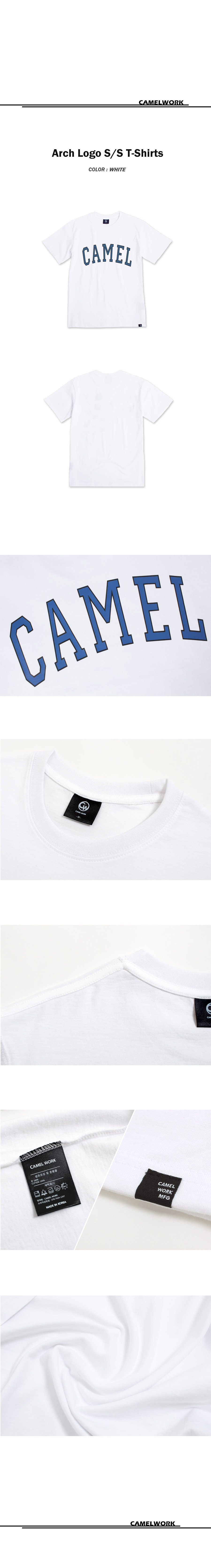 CAMEL半袖Tシャツ(ホワイト) | 詳細画像4