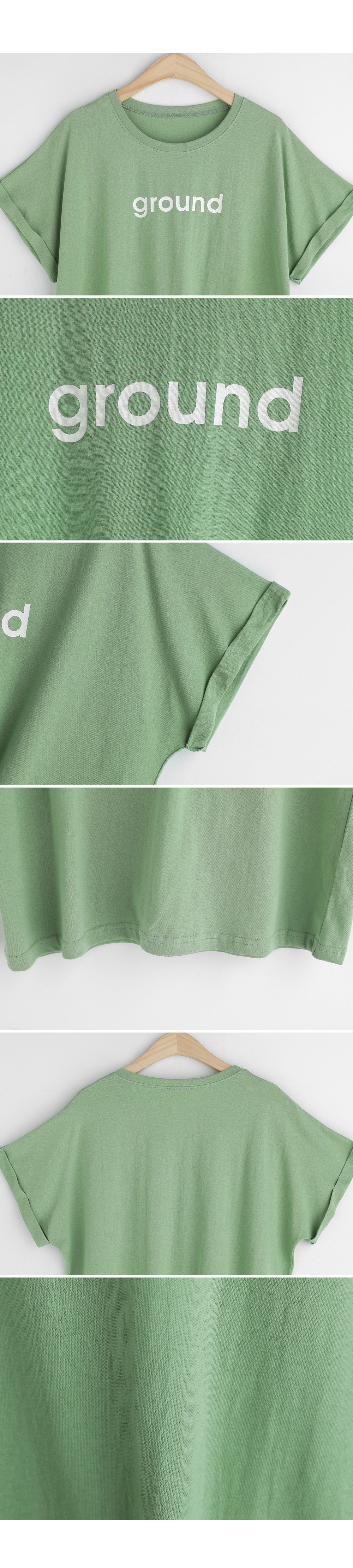 groundロールアップスリーブTシャツ・全5色 | DHOLIC | 詳細画像8