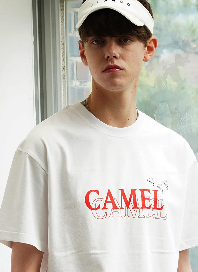 CAMELドルフィンTシャツ(ホワイト) | 詳細画像1