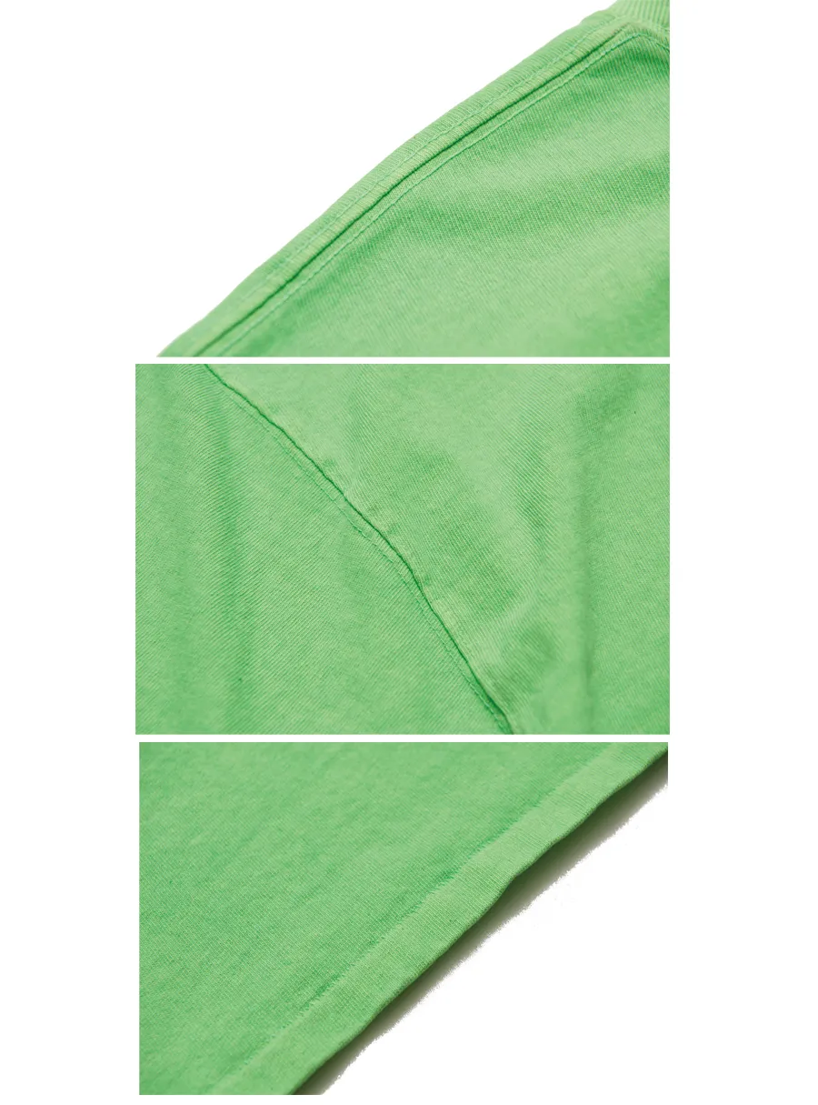 ピグメントボックスTシャツ(ライムグリーン) | 詳細画像7