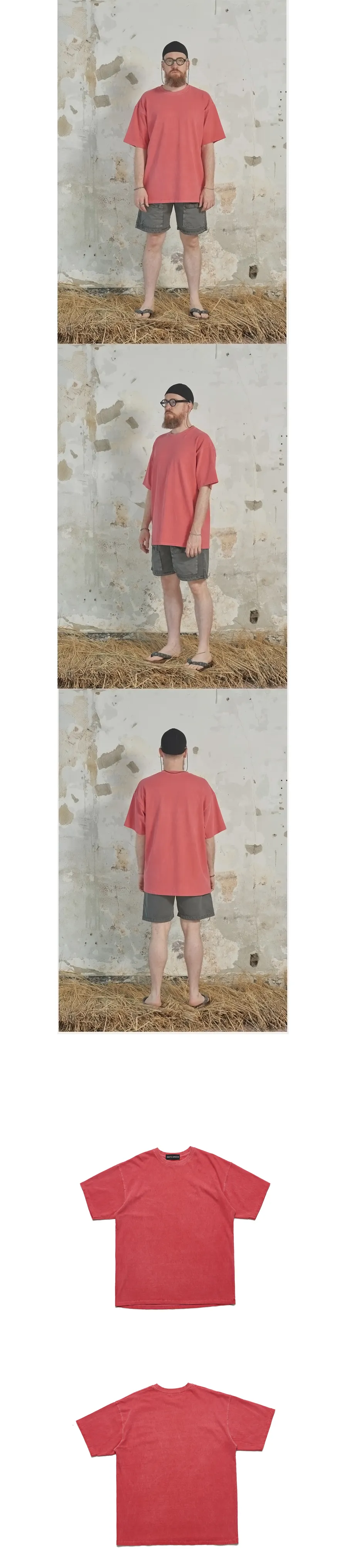 ピグメントボックスTシャツ(ピンク) | 詳細画像6
