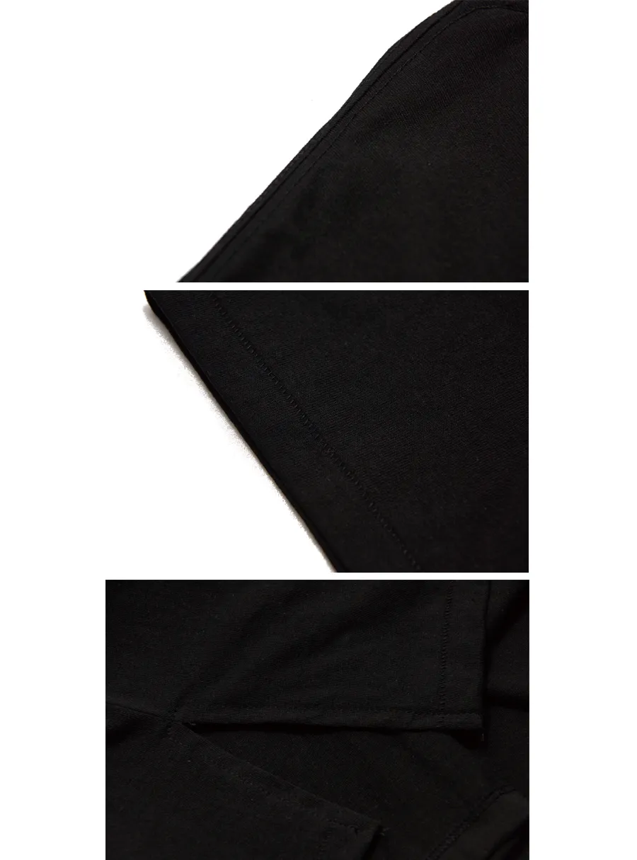 スタンダードサイドスリットTシャツ(ブラック) | 詳細画像8