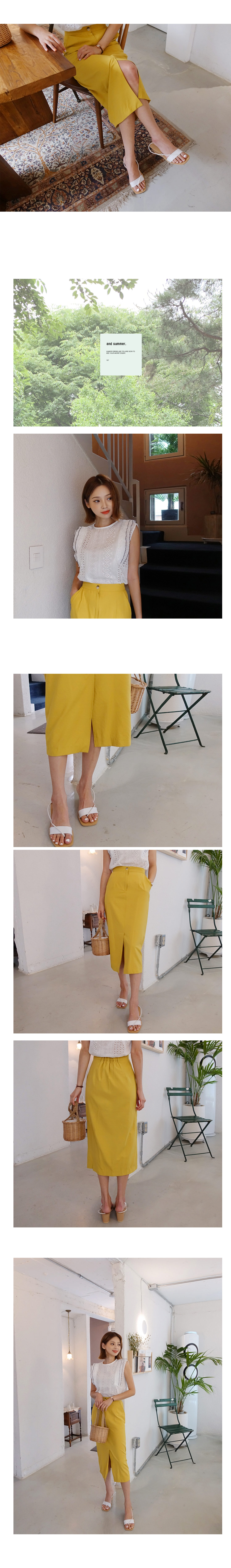 スリットHラインスカート・全2色 | DHOLIC | 詳細画像2