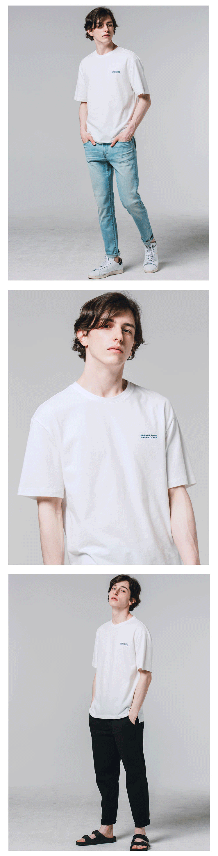 パームツリーバックプリントTシャツ(ホワイト) | 詳細画像3