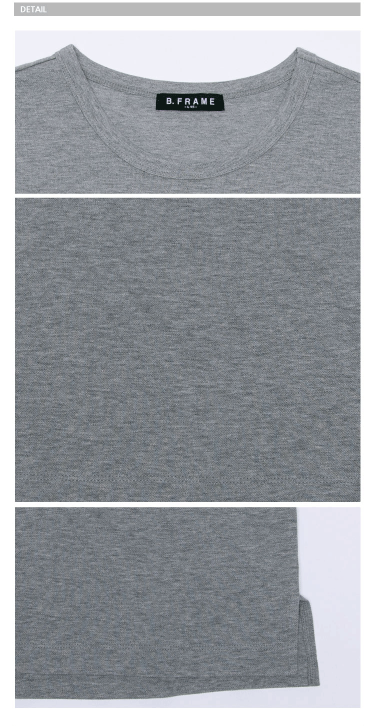 クールシルキー半袖Tシャツ(グレー) | 詳細画像6