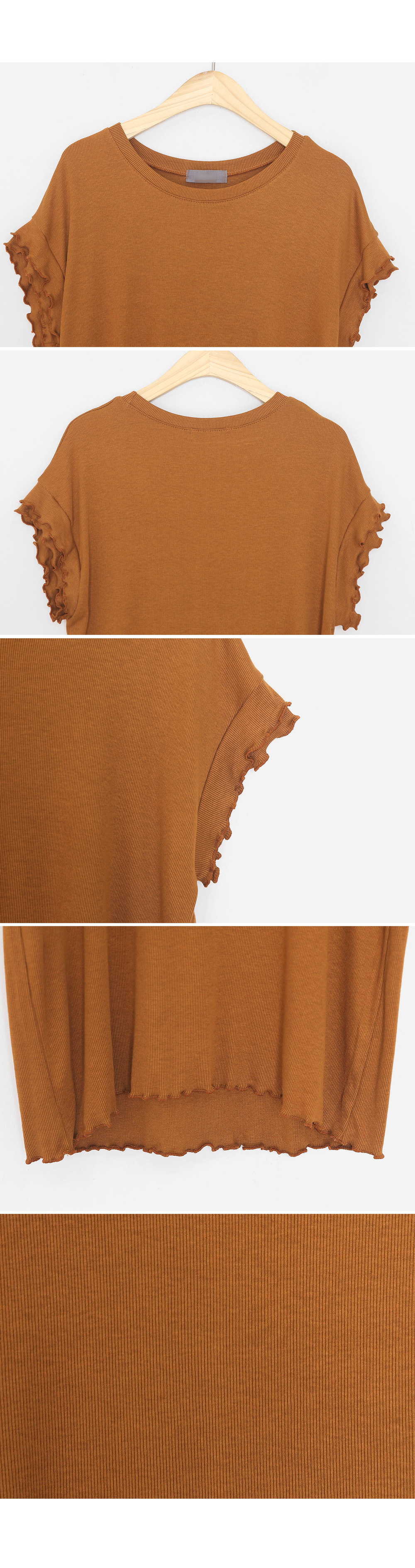 ウェーブヘムリブTシャツ・全3色 | DHOLIC PLUS | 詳細画像14