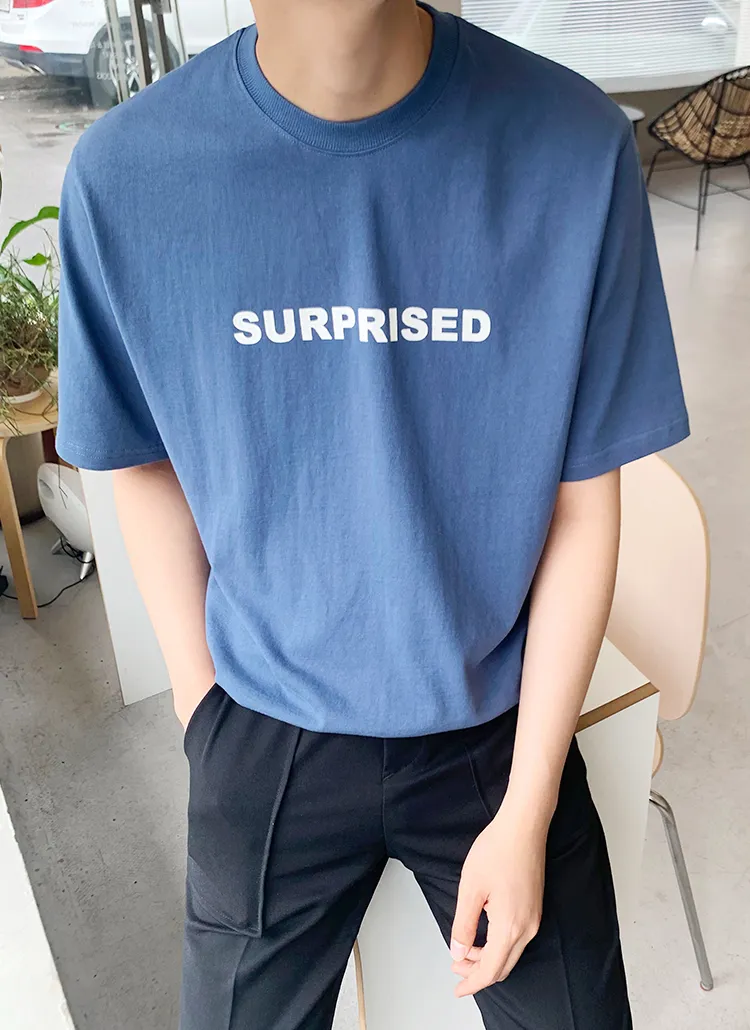 SURPRISEDコットンTシャツ | 詳細画像1