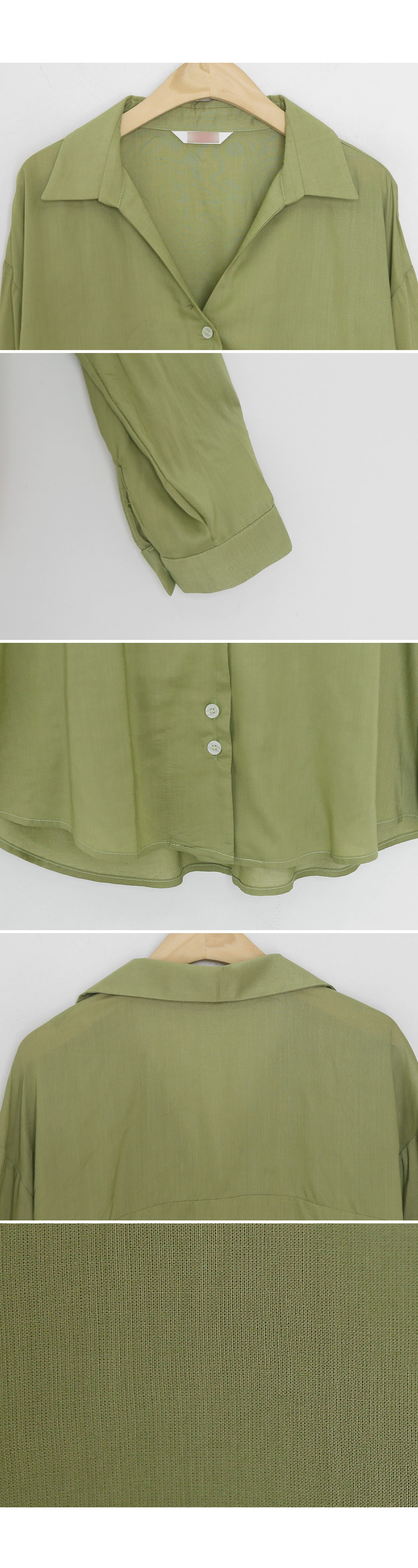 オープンカラーシャツ・全4色 | DHOLIC | 詳細画像6