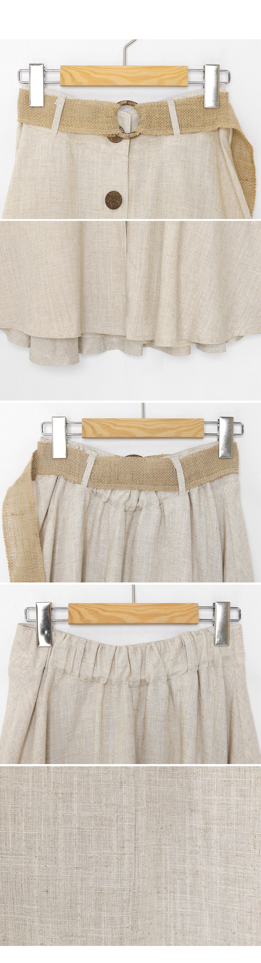 ベルトSETボタンスカート・全2色 | DHOLIC | 詳細画像10