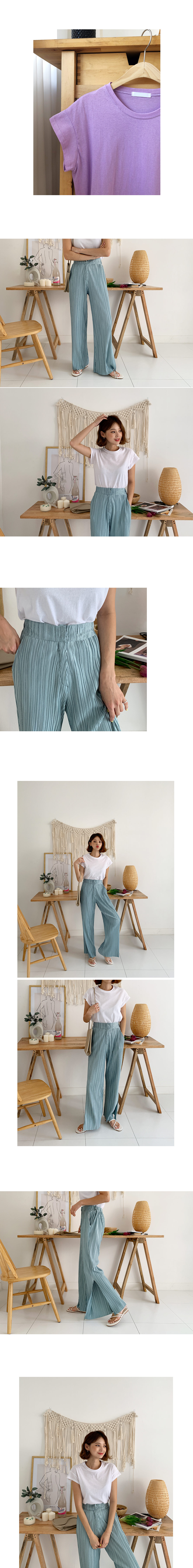キャップスリーブTシャツ・全4色 | DHOLIC | 詳細画像4