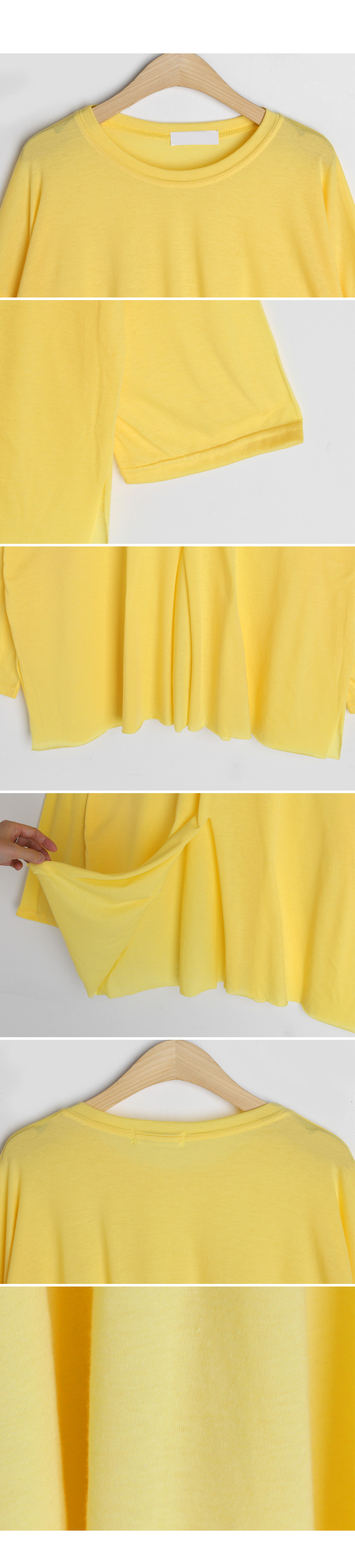 スリットボクシーTシャツ・全4色 | DHOLIC | 詳細画像8