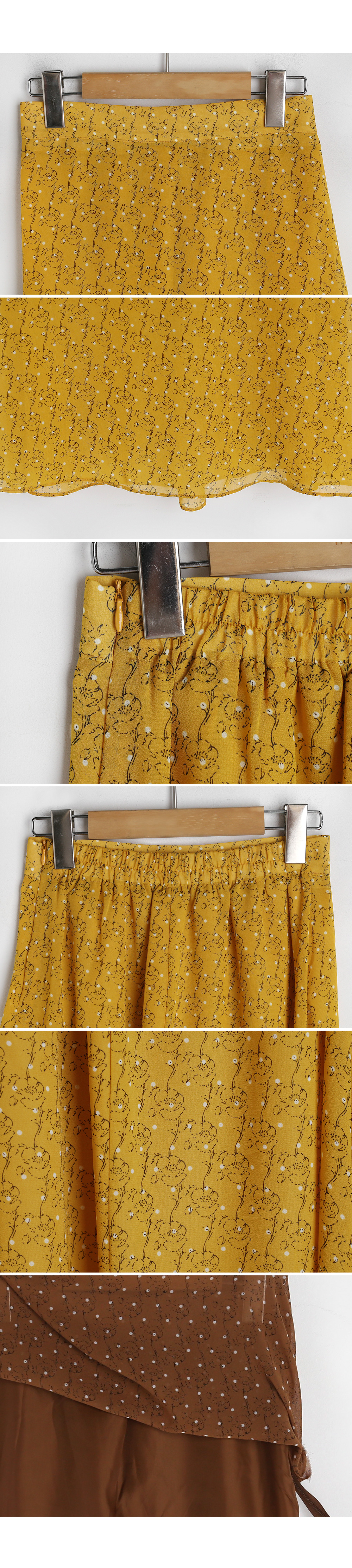 フラワードットスカート・全3色 | DHOLIC | 詳細画像9