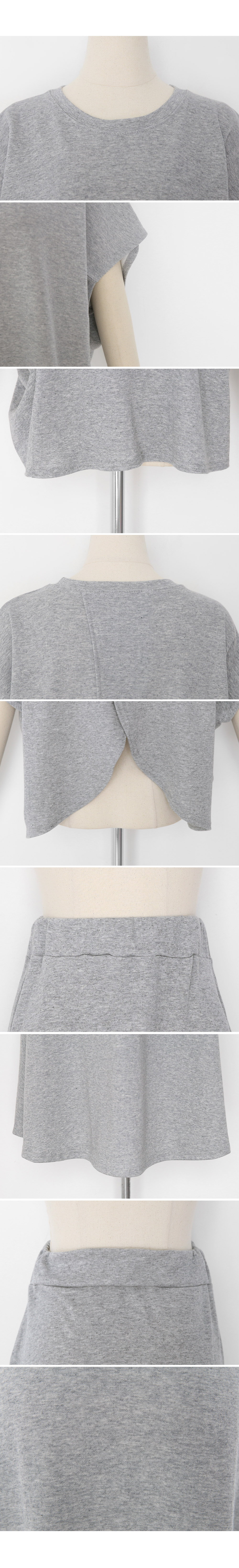 スリットTシャツ&スカートSET・全2色 | DHOLIC PLUS | 詳細画像14