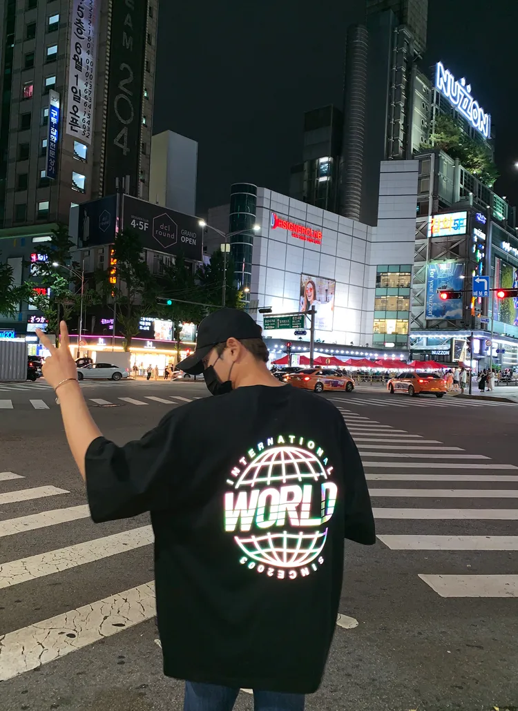 WORLDバックプリントTシャツ | 詳細画像1