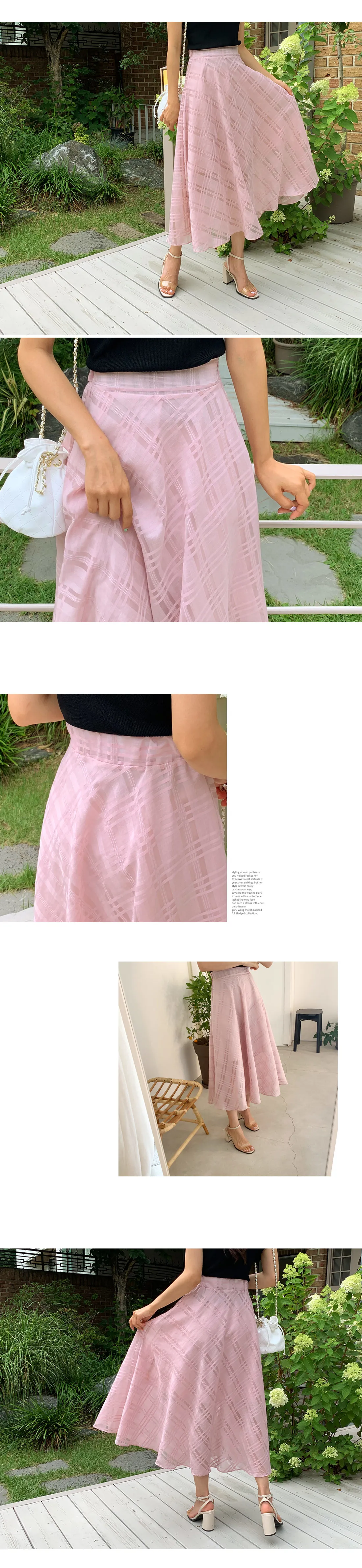 チェックフレアスカート・全2色 | DHOLIC | 詳細画像2