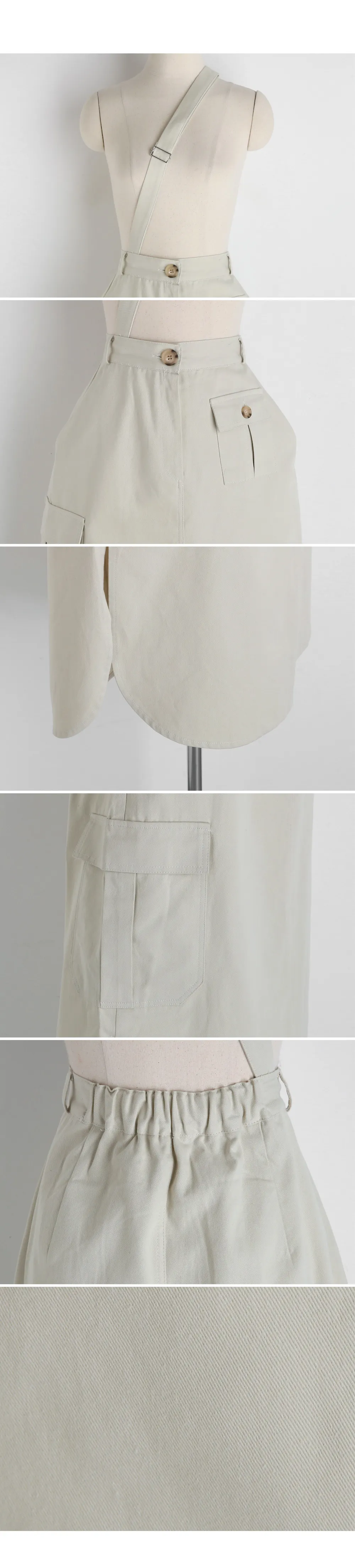 ストラップSETポケットスカート・全2色 | DHOLIC | 詳細画像7