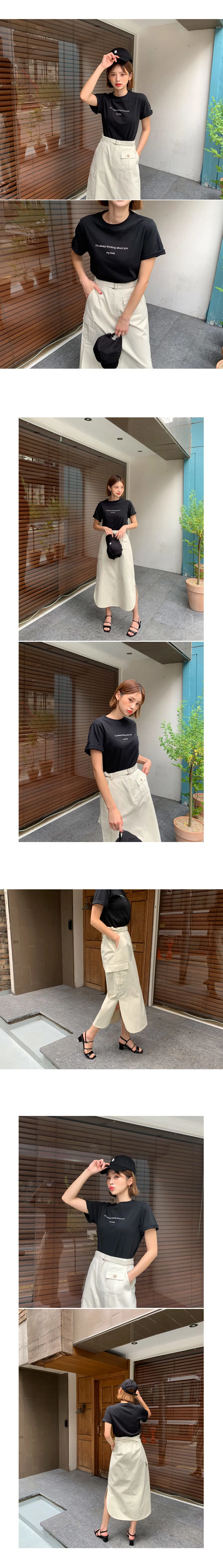 ストラップSETポケットスカート・全2色 | DHOLIC | 詳細画像3