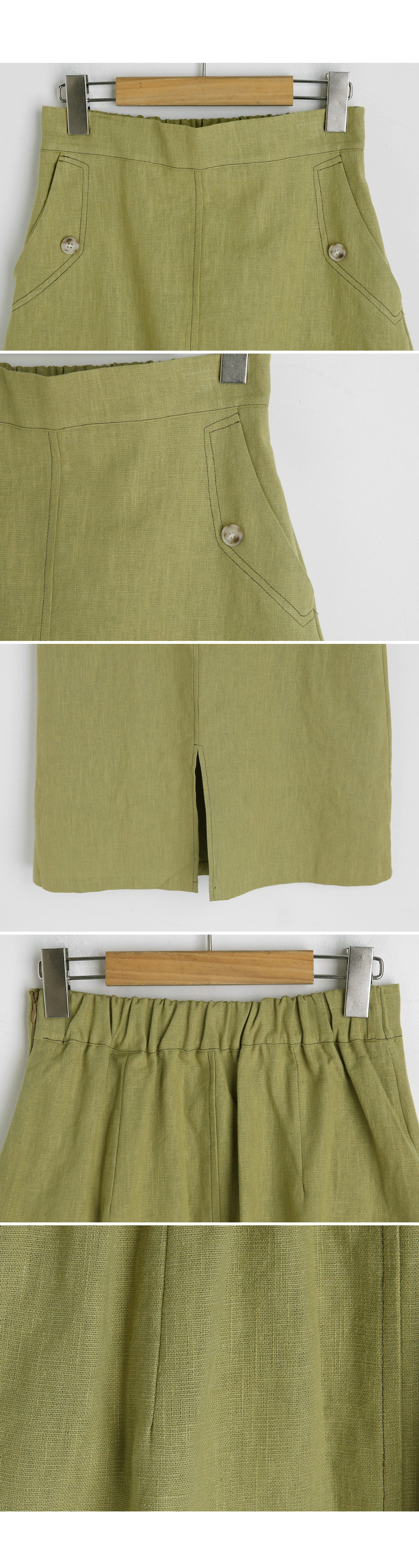 スリットステッチスカート・全3色 | DHOLIC | 詳細画像8